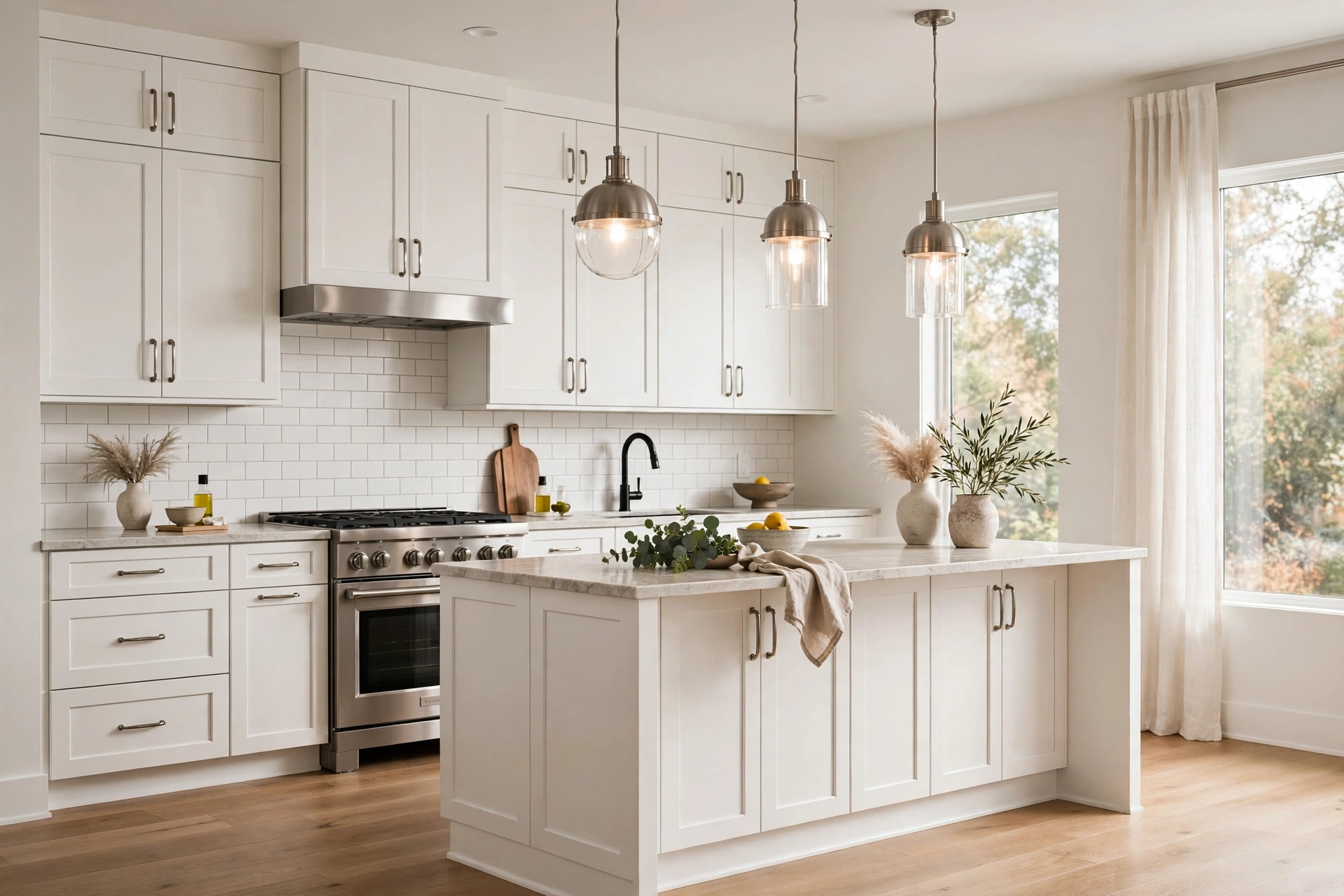 Kitchen cabinets